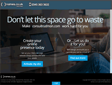 Tablet Screenshot of consultrudman.com